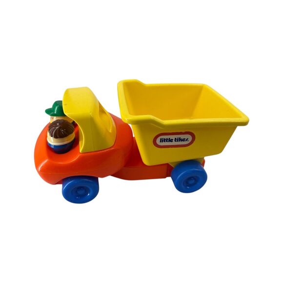 Little Tikes Dollhouse Toddle Tots Figures Dump Truck VTG people toys - Picture 4 of 6